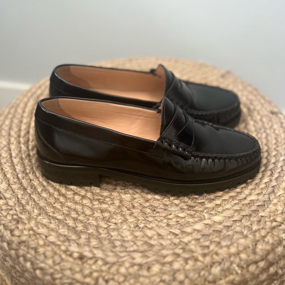 J.Crew Classic Black Loafers